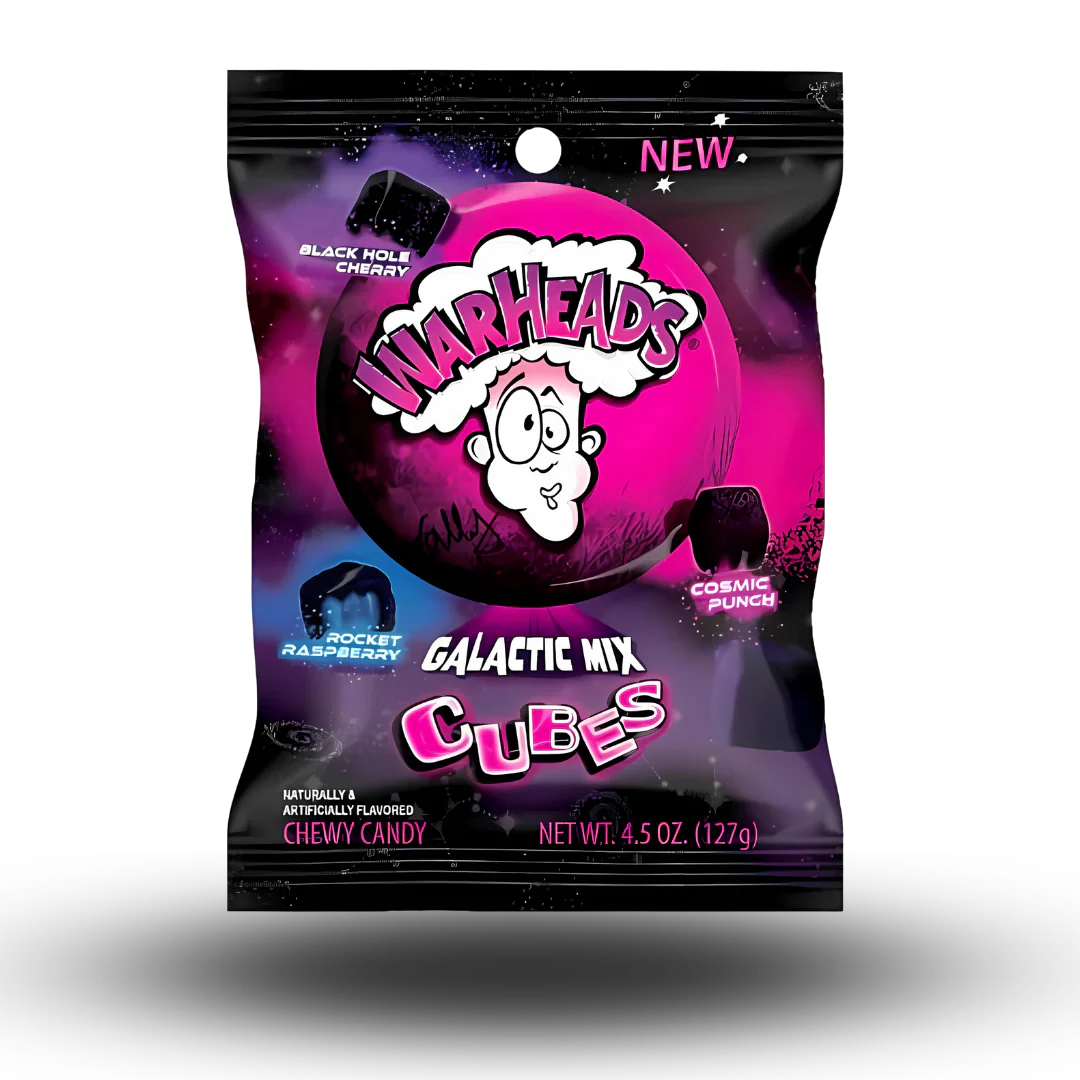 Warheads Galactic Cubes 99g