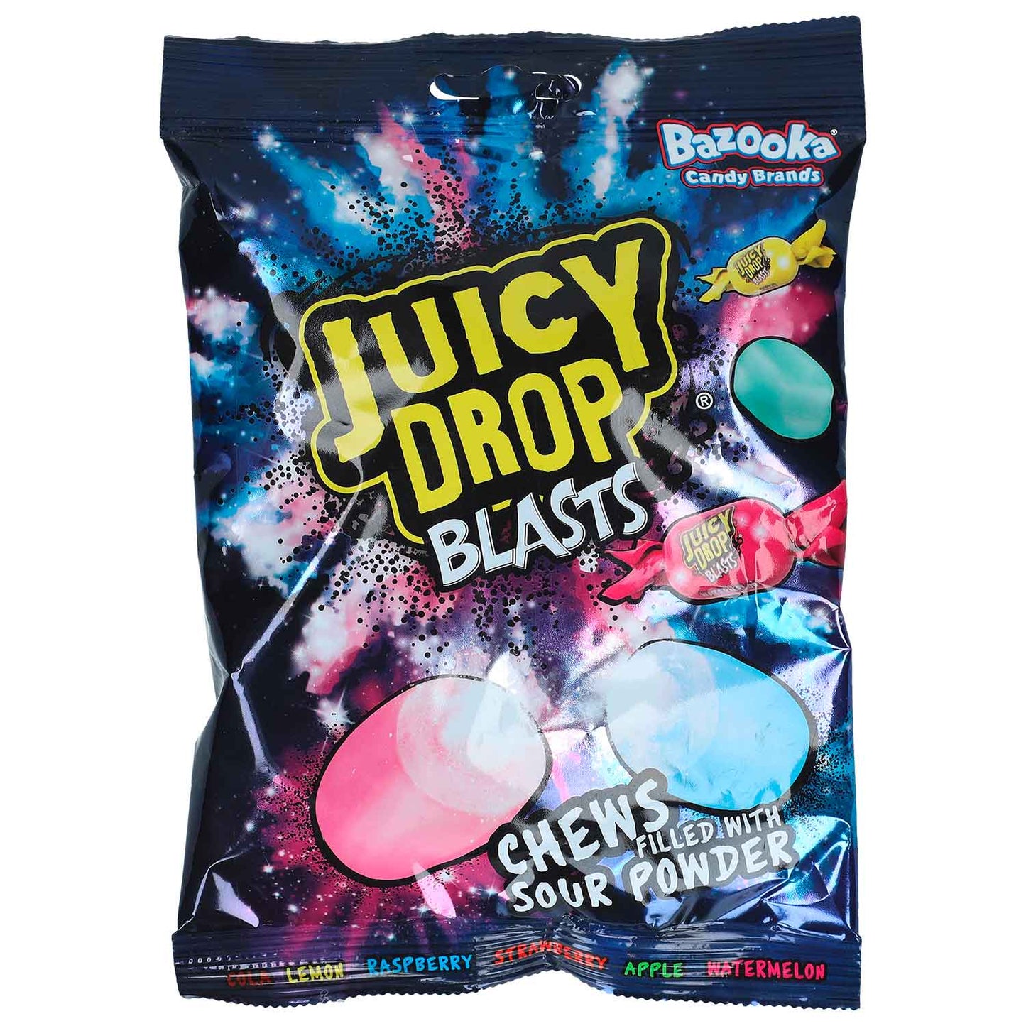 Juicy Drop Blasts Chews Sour Powder 45g