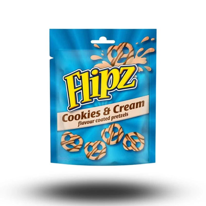 Flipz Brezeln Cookies & Cream 90g MHD: 13.09.2025