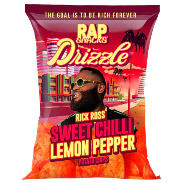 Rap Snacks Rick Ross Sweet Chilli, Lemon and Pepper 71g
