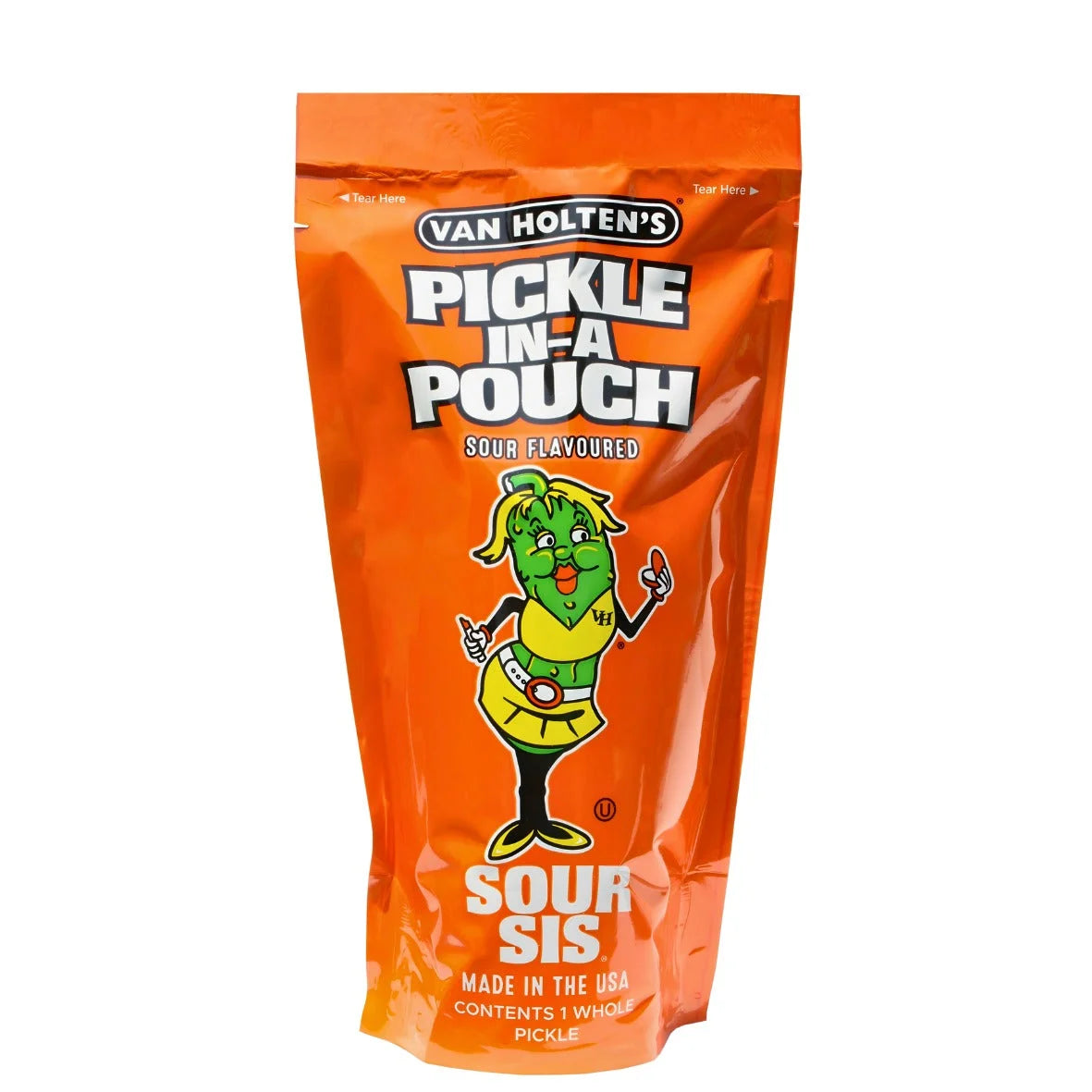 Van Holtens Pickle In-A Pouch Sour Flavored 306g