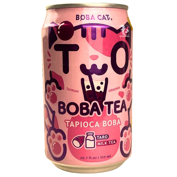 BOBA Cat - Tapioca BoBa Taro Milk Tea 315ml