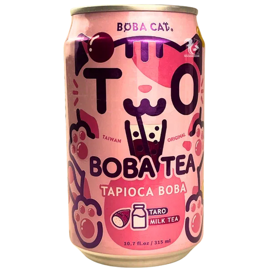 BOBA Cat - Tapioca BoBa Taro Milk Tea 315ml