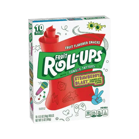 Fruit Roll-Ups Strawberry Blast 141g MHD: 02.09.2025