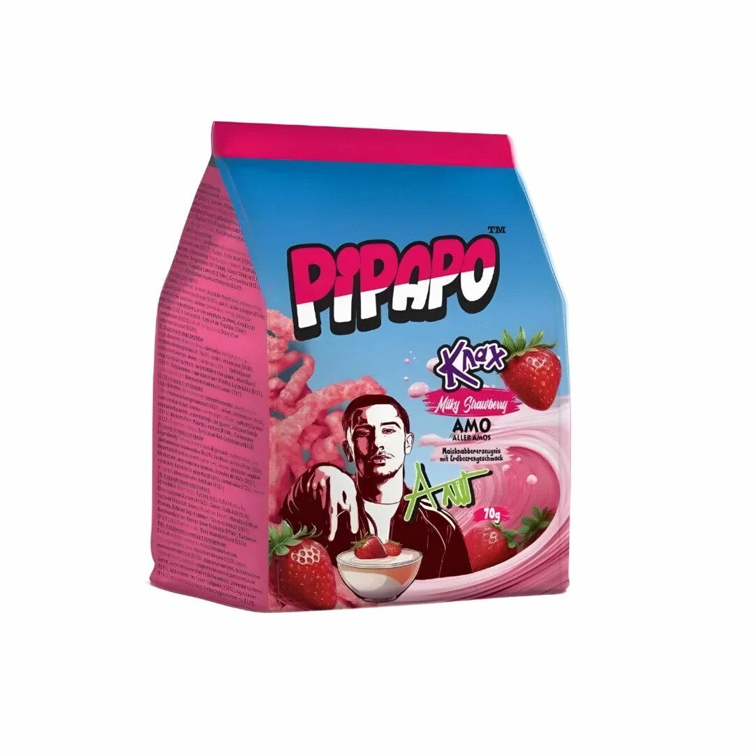 Papapo KNAX Milky Strawberry 70g