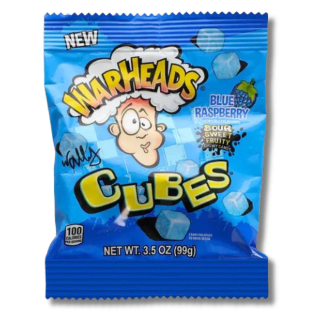 Warheads BlueRaspberry Peg Bag 99g