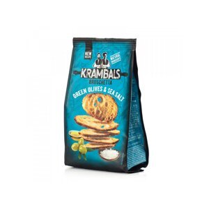 Krambals Bruchetta Green Olives & Sea Salt 70g