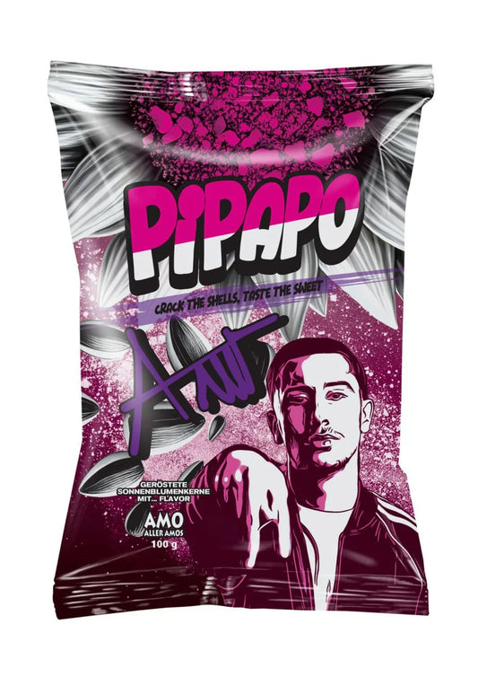 Amo PiPaPo Sonnenblumenkerne - Popcorn 100g