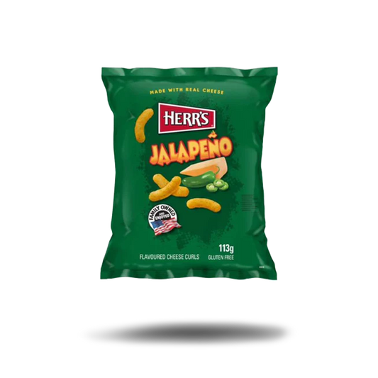 Herrs Jalapeno Cheese Curls 113G MHD: 20.09.2025